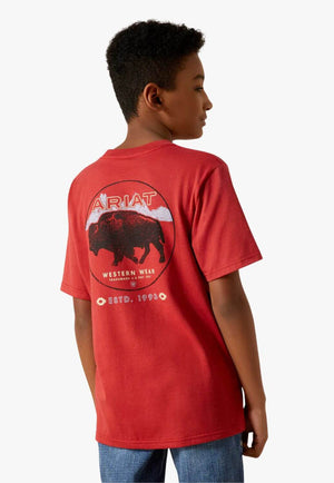 Ariat Boys Patriot Buffalo Coin T-Shirt