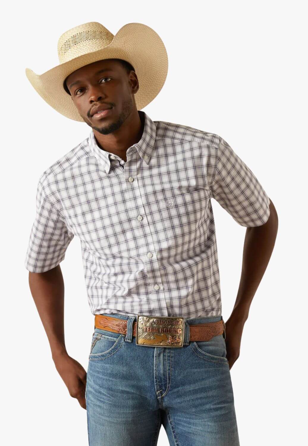 Ariat Mens Pro Series Wesly Short Sleeve Shirt