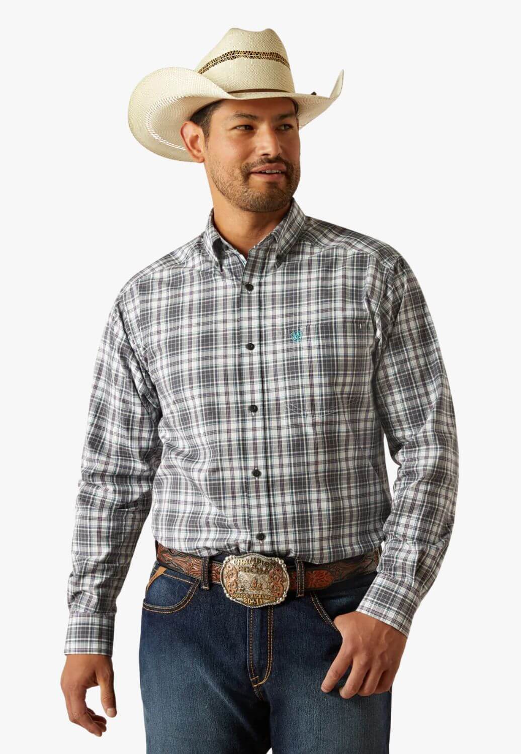 Ariat Mens Pro Series Willie Long Sleeve Shirt