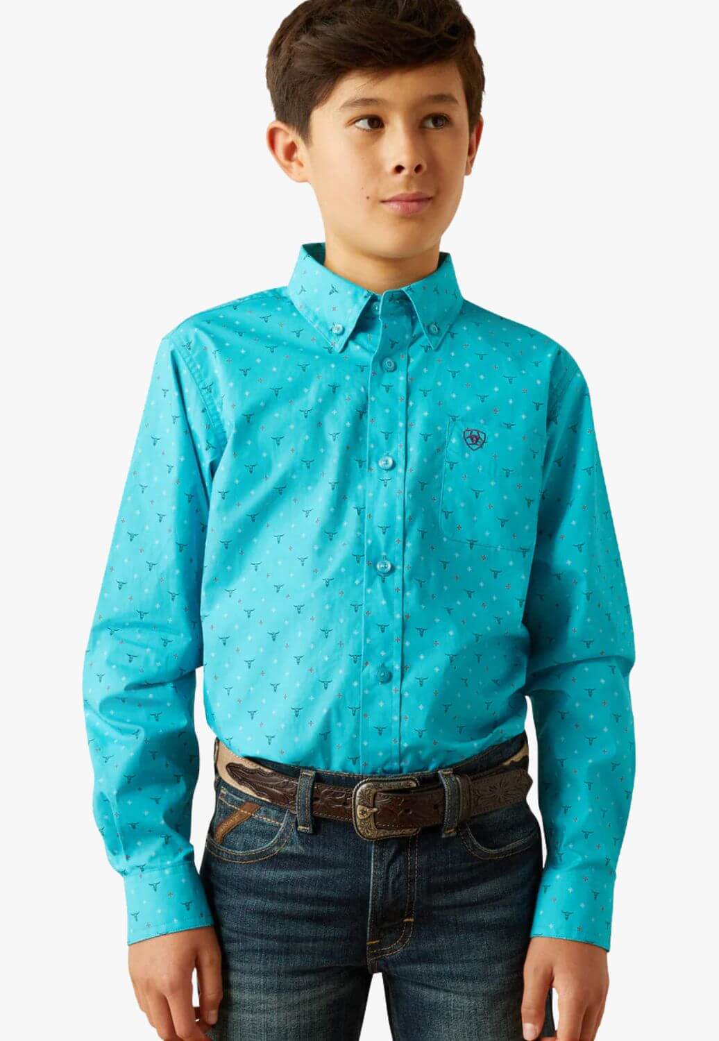 Ariat Boys Willke Long Sleeve Shirt