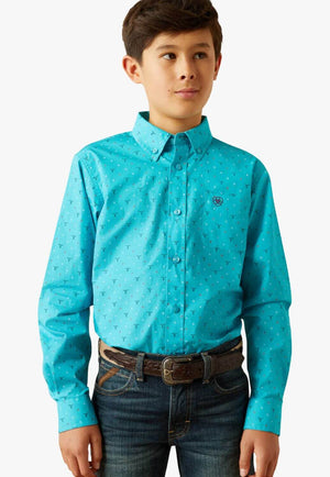 Ariat Boys Willke Long Sleeve Shirt