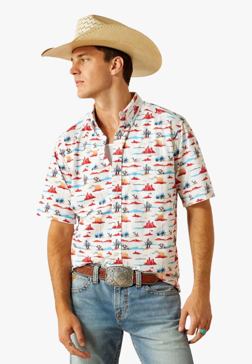 Ariat Mens Scout Short Sleeve Shirt