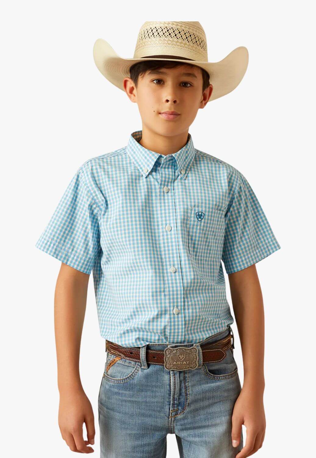 Ariat Boys Pro Series Sloane Shirt Sleeve Shirt