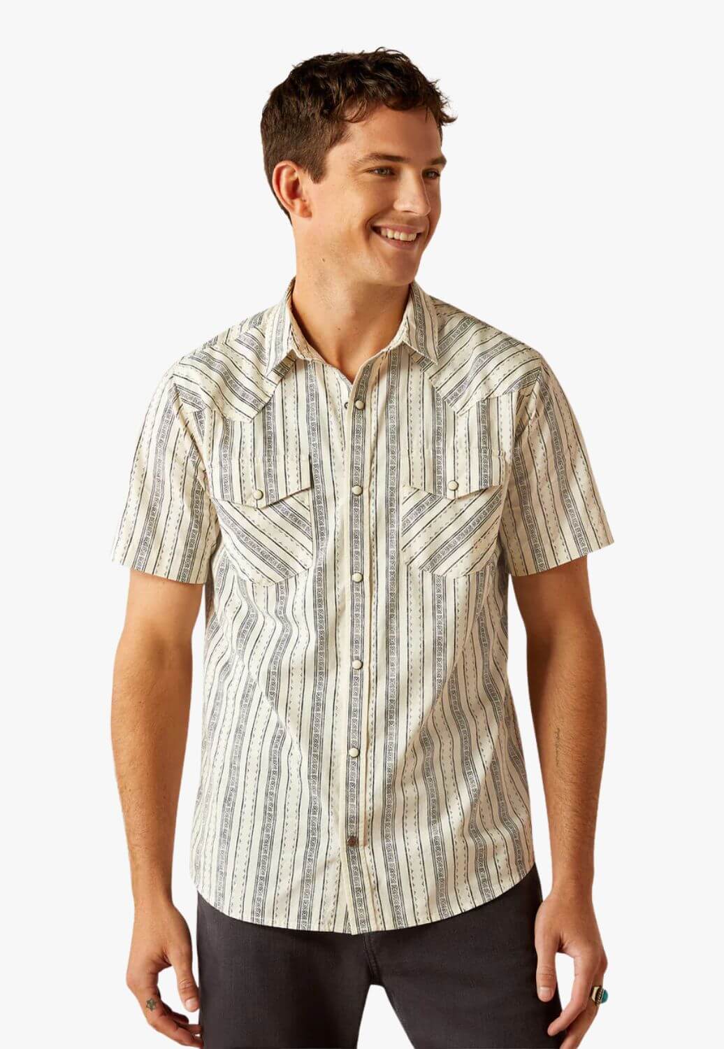 Ariat Mens Holden Retro Short Sleeve Shirt