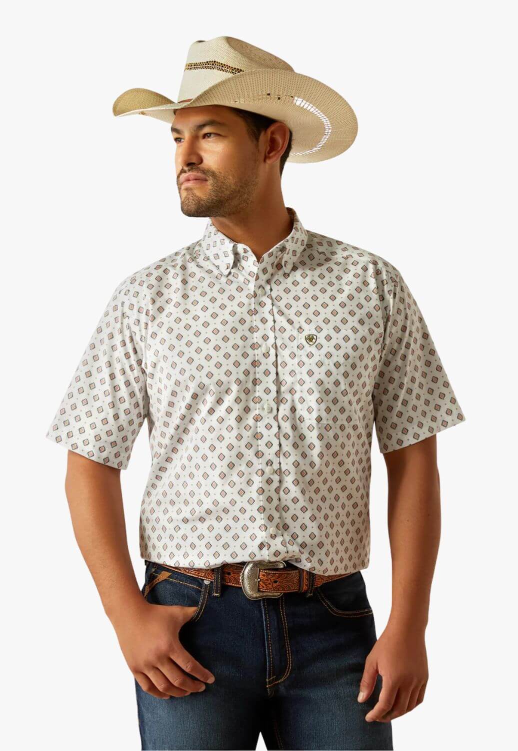 Ariat Mens Evan Short Sleeve Shirt