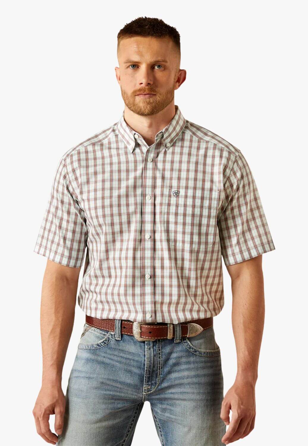 Ariat Mens Elton Short Sleeve Shirt