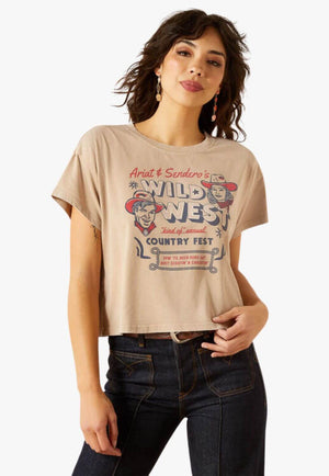 Ariat Womens Sendero X Ariat Wild West Country Fest T-Shirt
