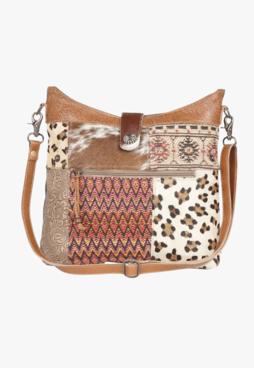 Myra Peruvian Brown Shoulder Bag