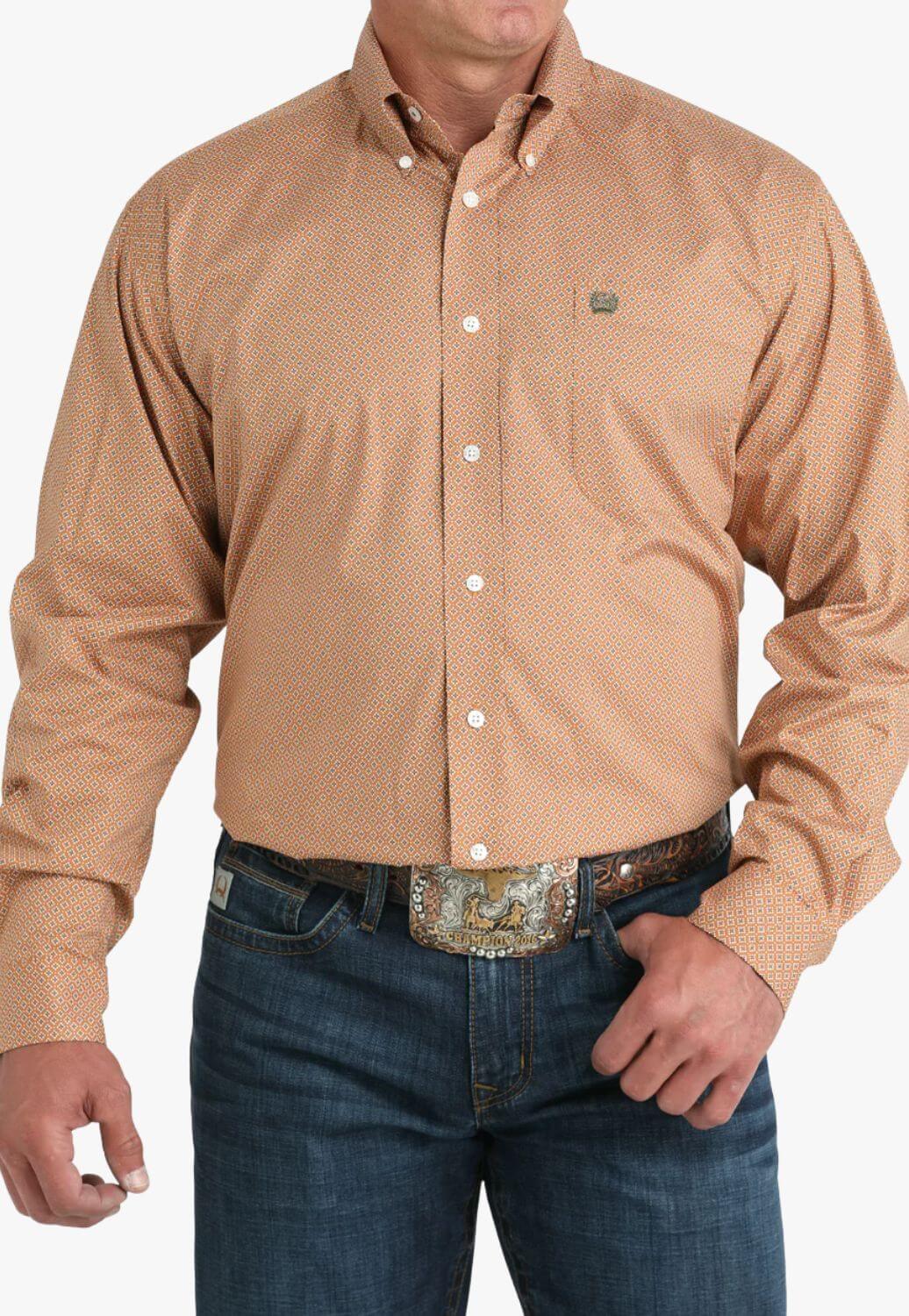 Cinch Mens Classic Long Sleeve Shirt