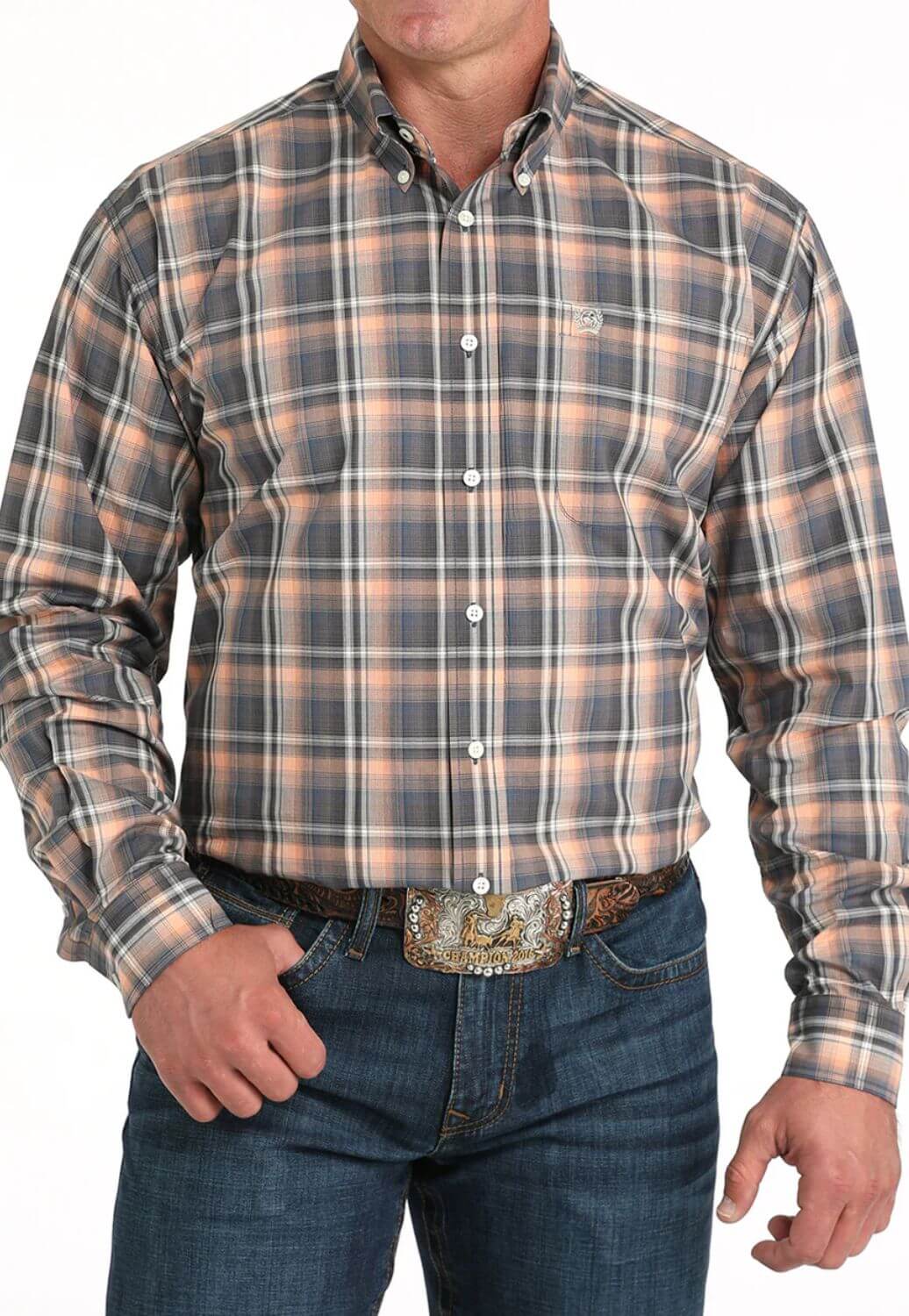 Cinch Mens Classic Fit Long Sleeve Shirt