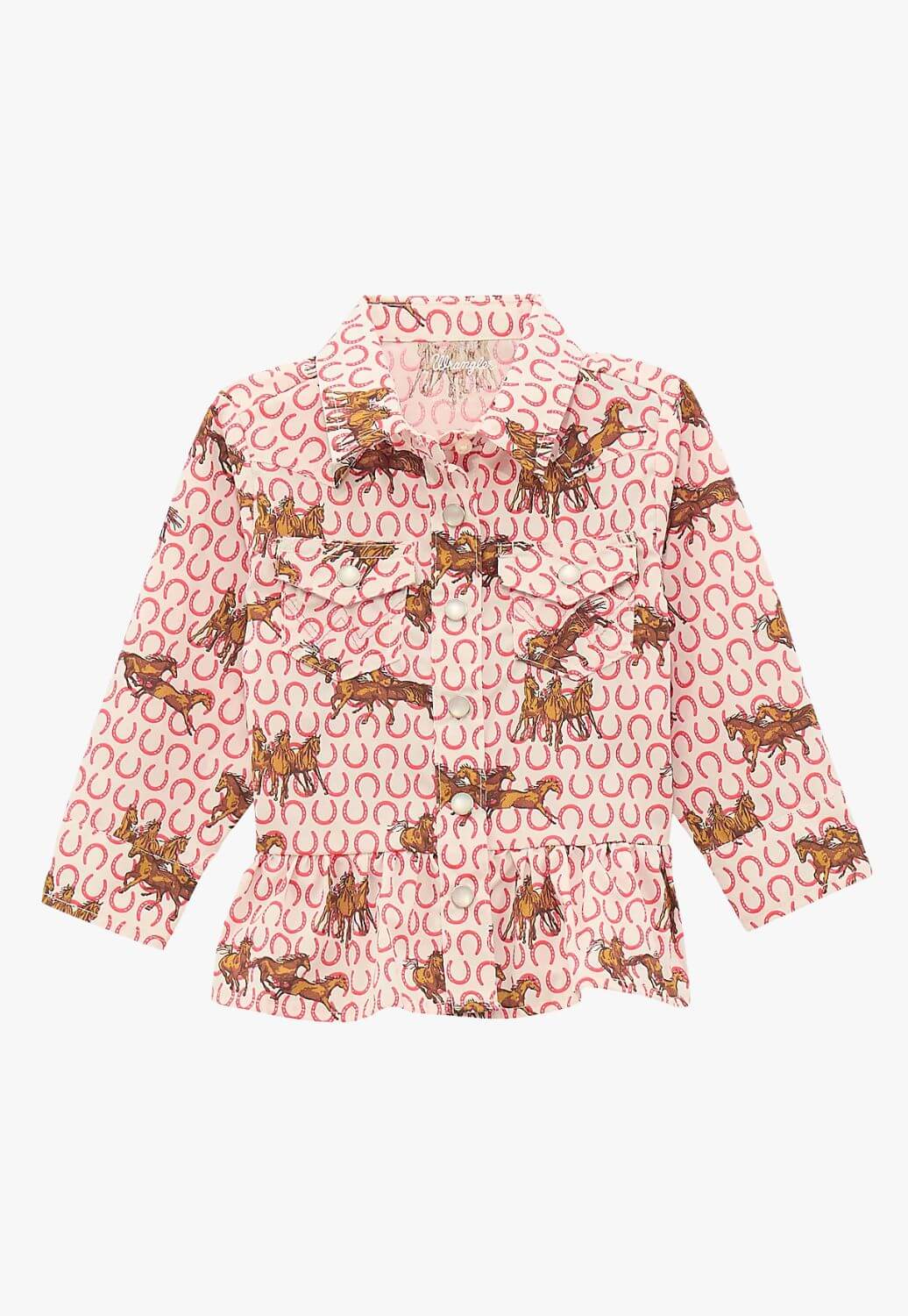 Wrangler Infant Girls Long Sleeve Shirt