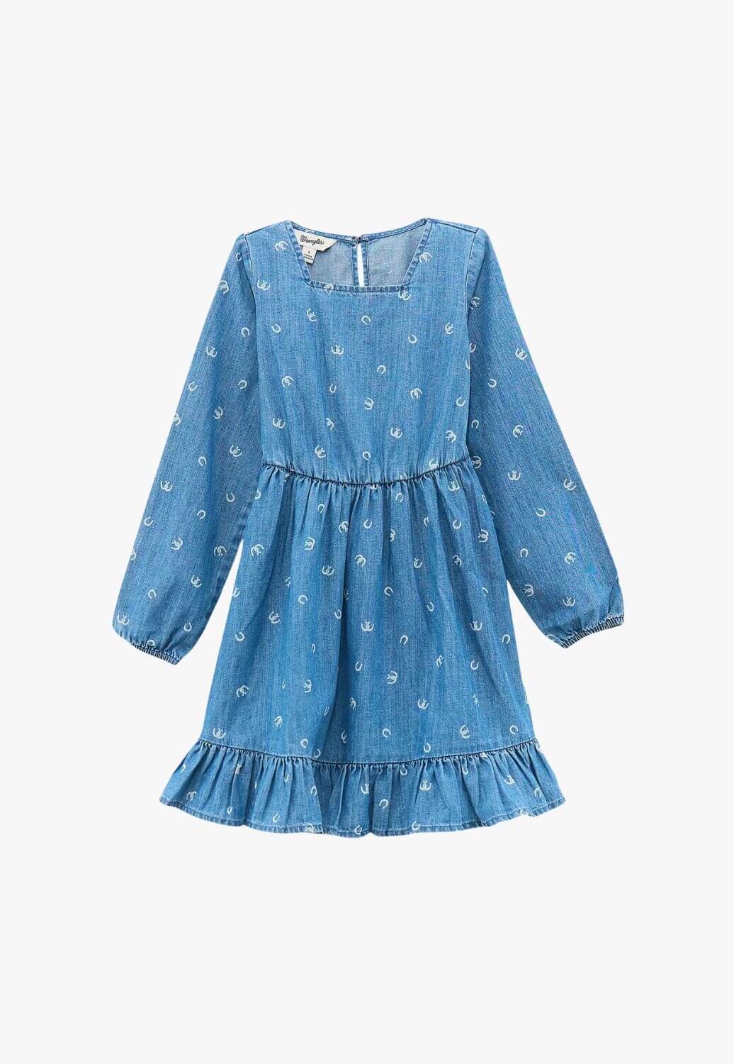 Wrangler Girls Western Long Sleeve Dress