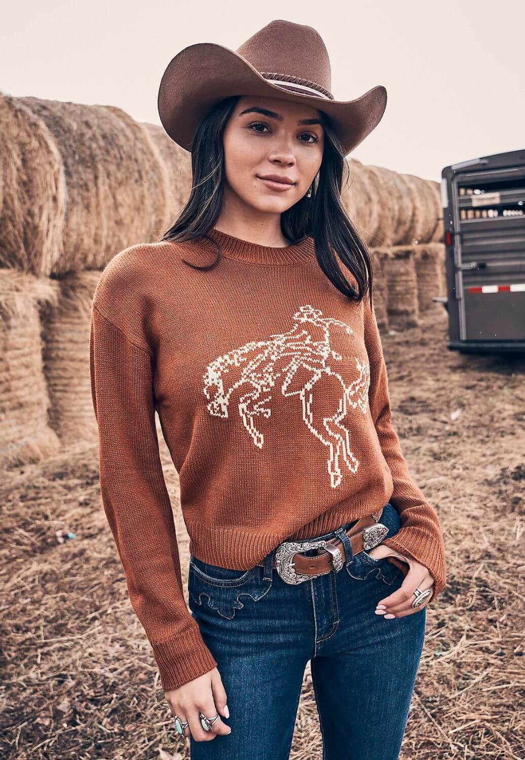 Wrangler Womens Americana Crew