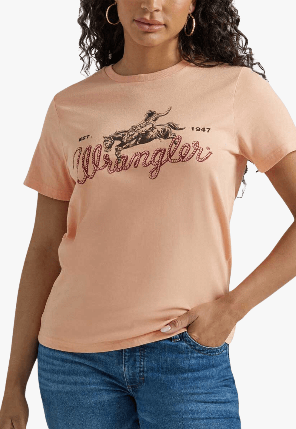 Wrangler Womens Western Graphic T-Shirt
