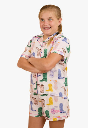 Ringers Western Girls Biance Pyjama Set