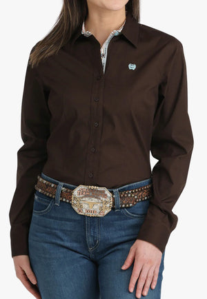 Cinch Womens Arena Fit Long Sleeve Shirt