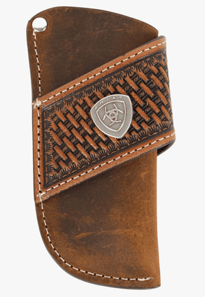 Ariat Knife Sheath Vertical Basket Weave