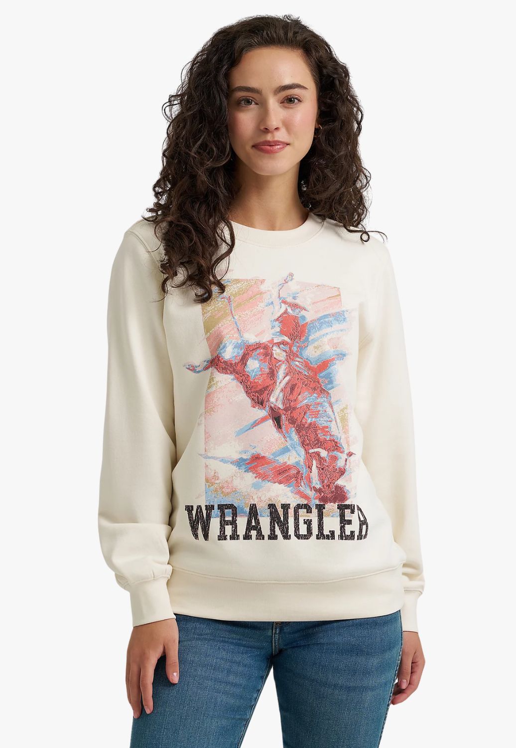 Wrangler Womens Crew Sweatshirt