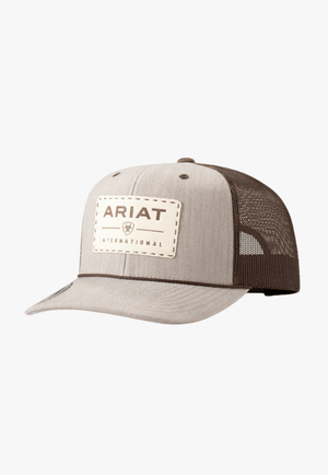 Ariat Mens Suede Patch Snap Back Cap
