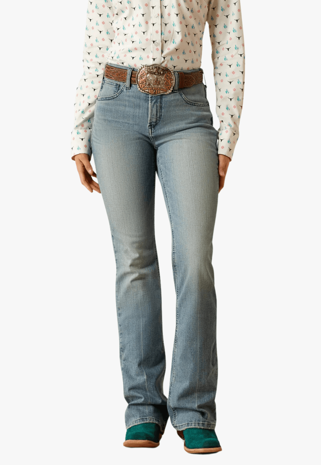 Ariat Womens Bessie High Rise Boot Cut Jean - Sabine