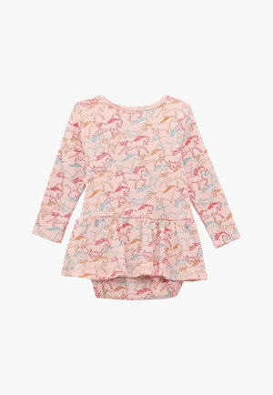 Wrangler Infant Girl Bodysuit with Skirt