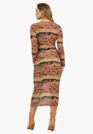 Wrangler Womens Retro Maxi Dress