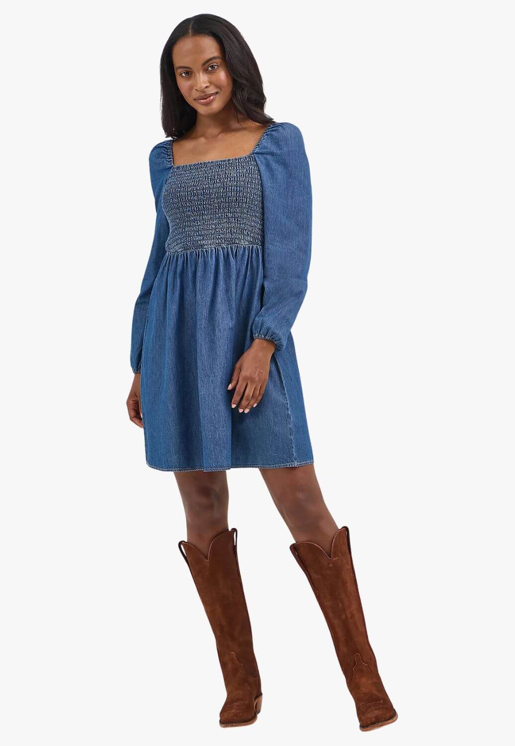 Wranger Womens Denim Mini Dress