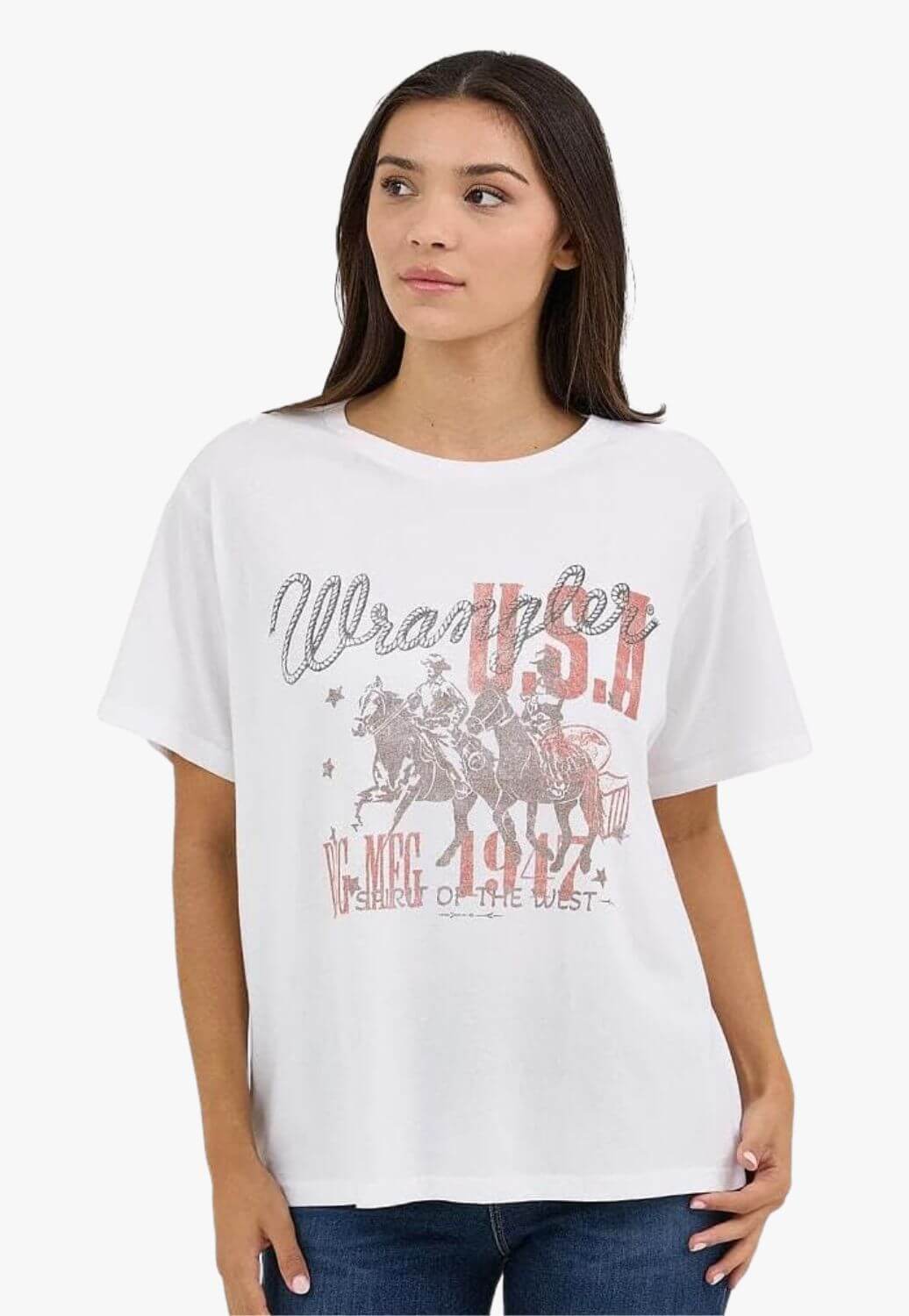 Wrangler Womens Retro Girlfriend T-Shirt