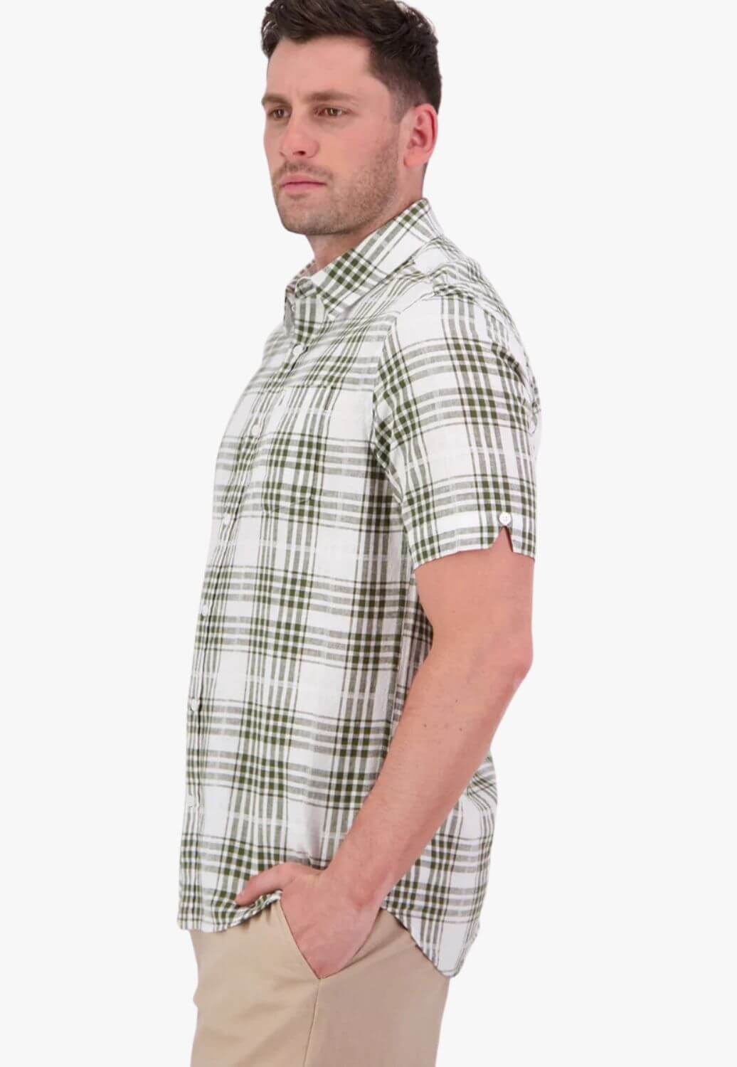 Swanndri Mens Greerton Short Sleeve Shirt