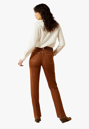 Ariat Womens Ultra High Rise Relaxed Straight Leg Jean