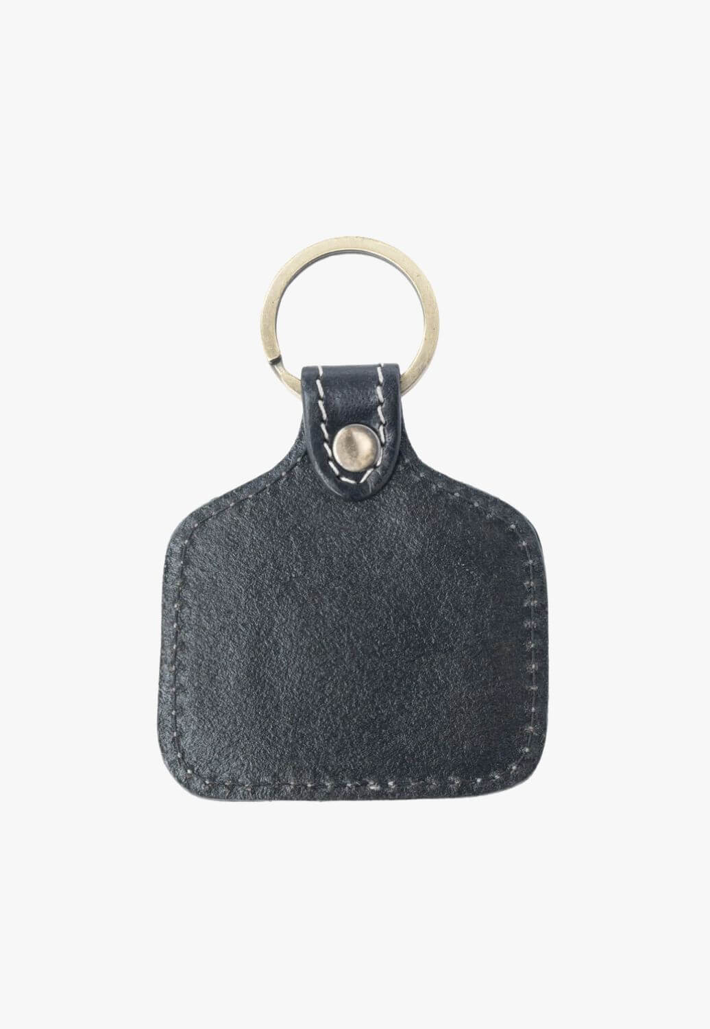 Myra Desert Daisy Handtooled Leather Key Fob