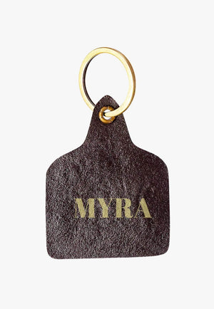 Myra Donna Bella Handtooled Key Fob