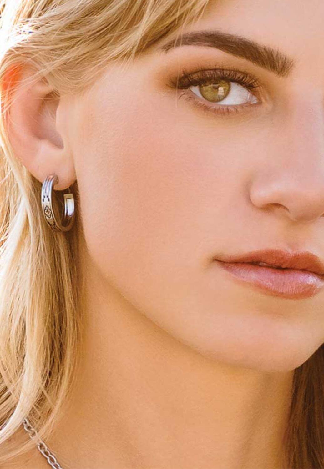 Montana Western Sands Hoop Earrings