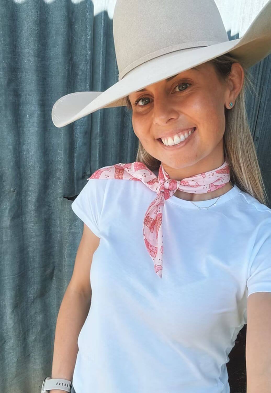 Treasure Chest Co Cowboy Boots Scarf