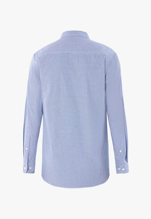 Pilbara Mens Premium Mini Check Long Sleeve Shirt