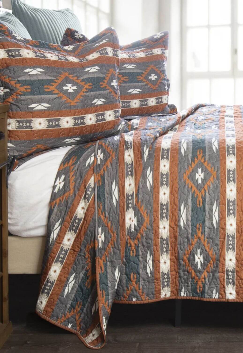 Wrangler Checotah Quilt Set - Single