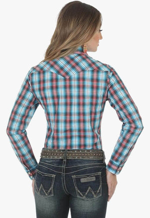 Wrangler Womens Western Long Sleeve Shirt