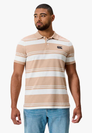 Canterbury Mens Engineered Stripe Polo