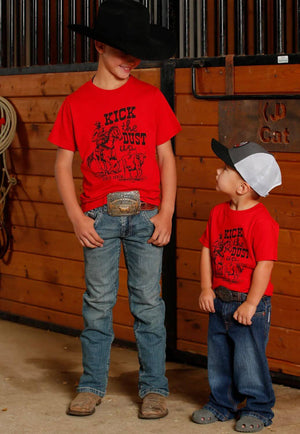 Cinch Boys Kick The Dust Up T-Shirt