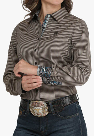 Cinch Womens Western Long Sleeve Shirt