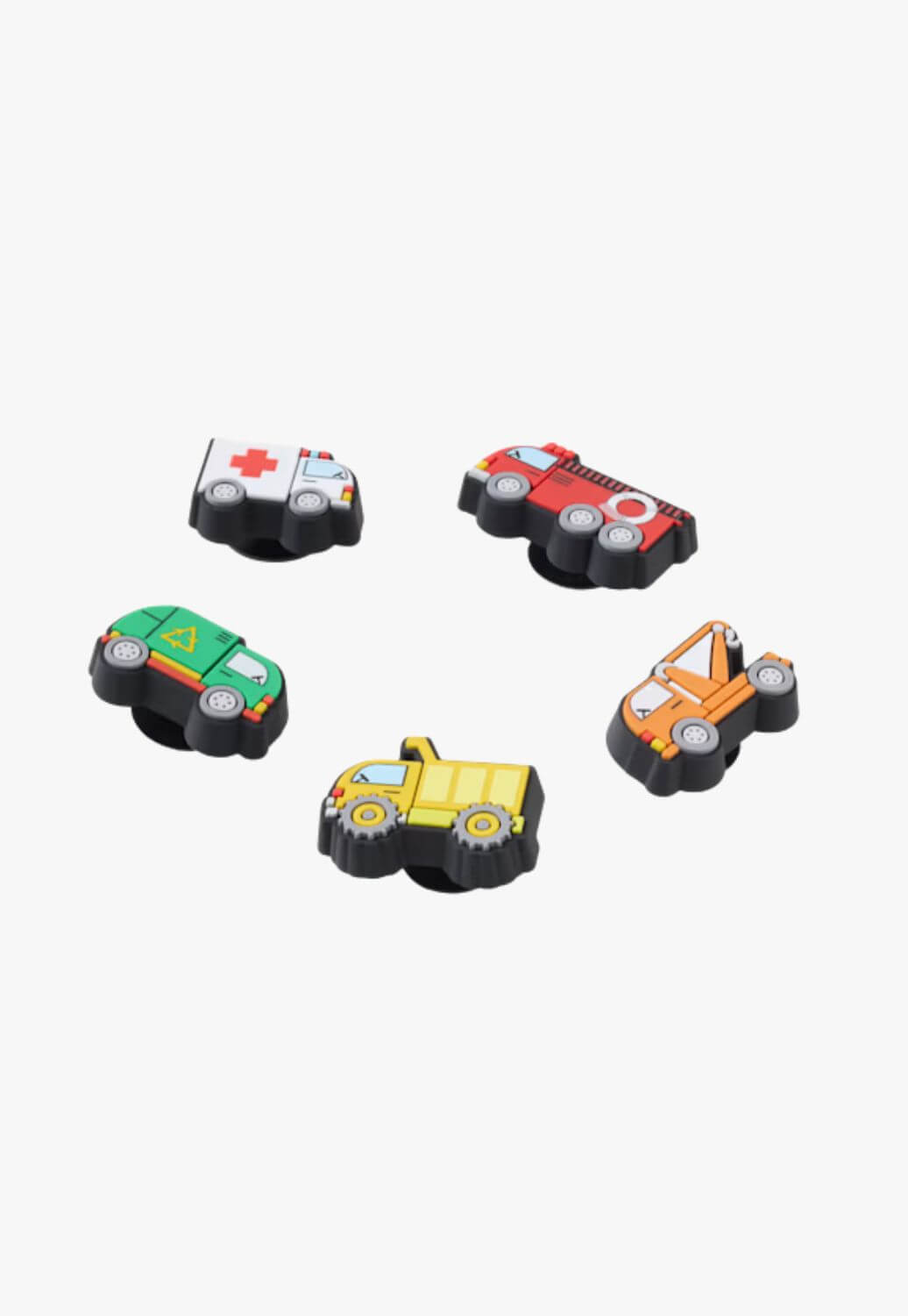 Crocs Tiny Work Trucks 5 Pack Jibbitz