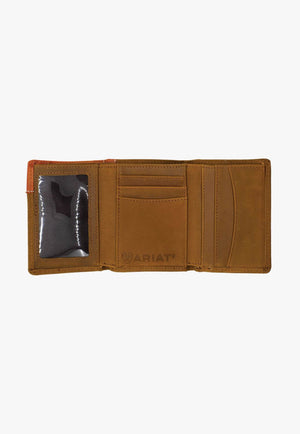 Ariat Mens Tri-Fold Wallet