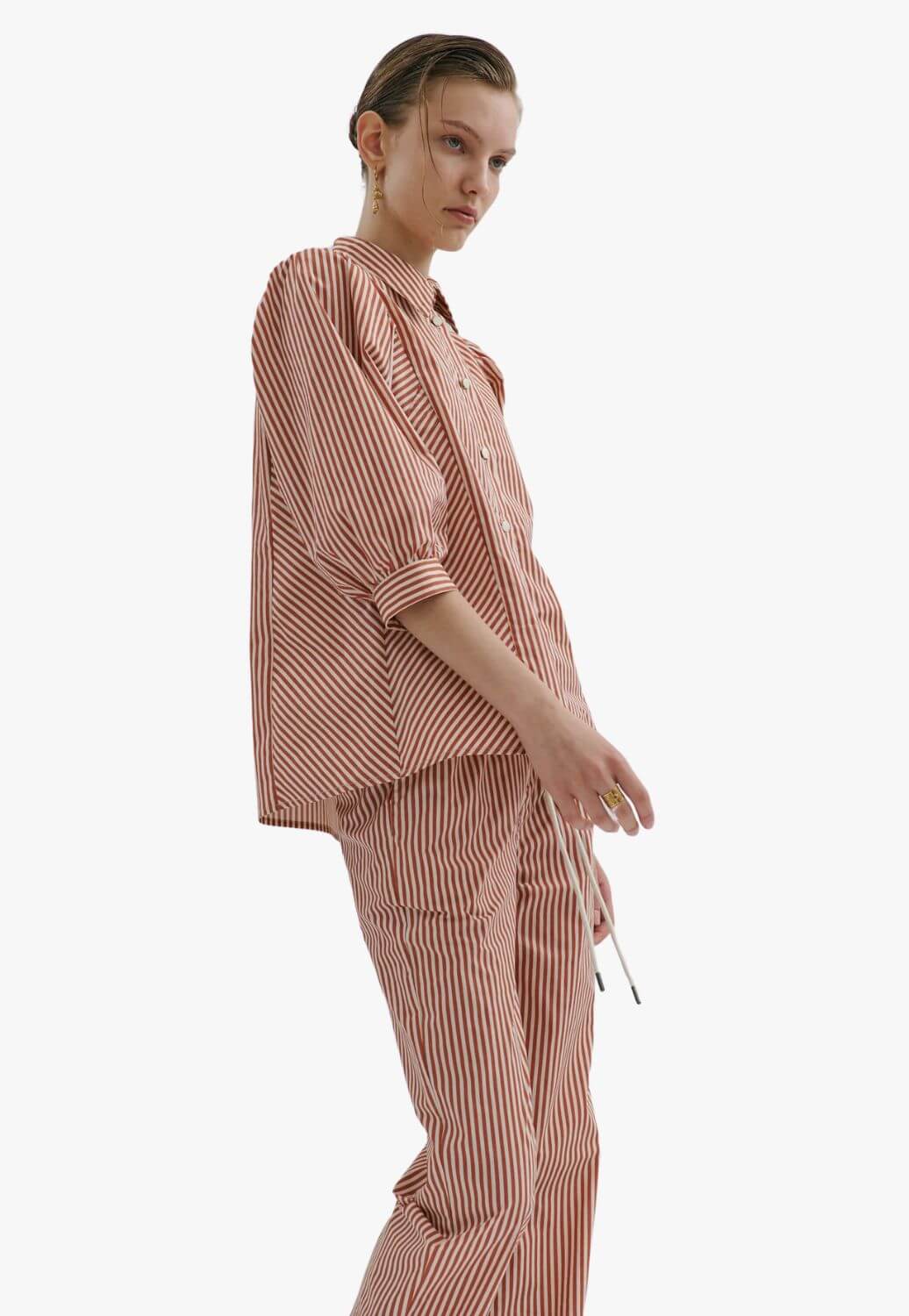 Maevarii Womens Tillie Stripe Shirt
