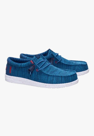 Hey Dude Mens Wally Stretch Sox Shoe