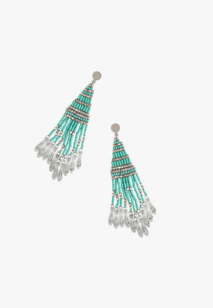 Myra Flora Beaded Earrings