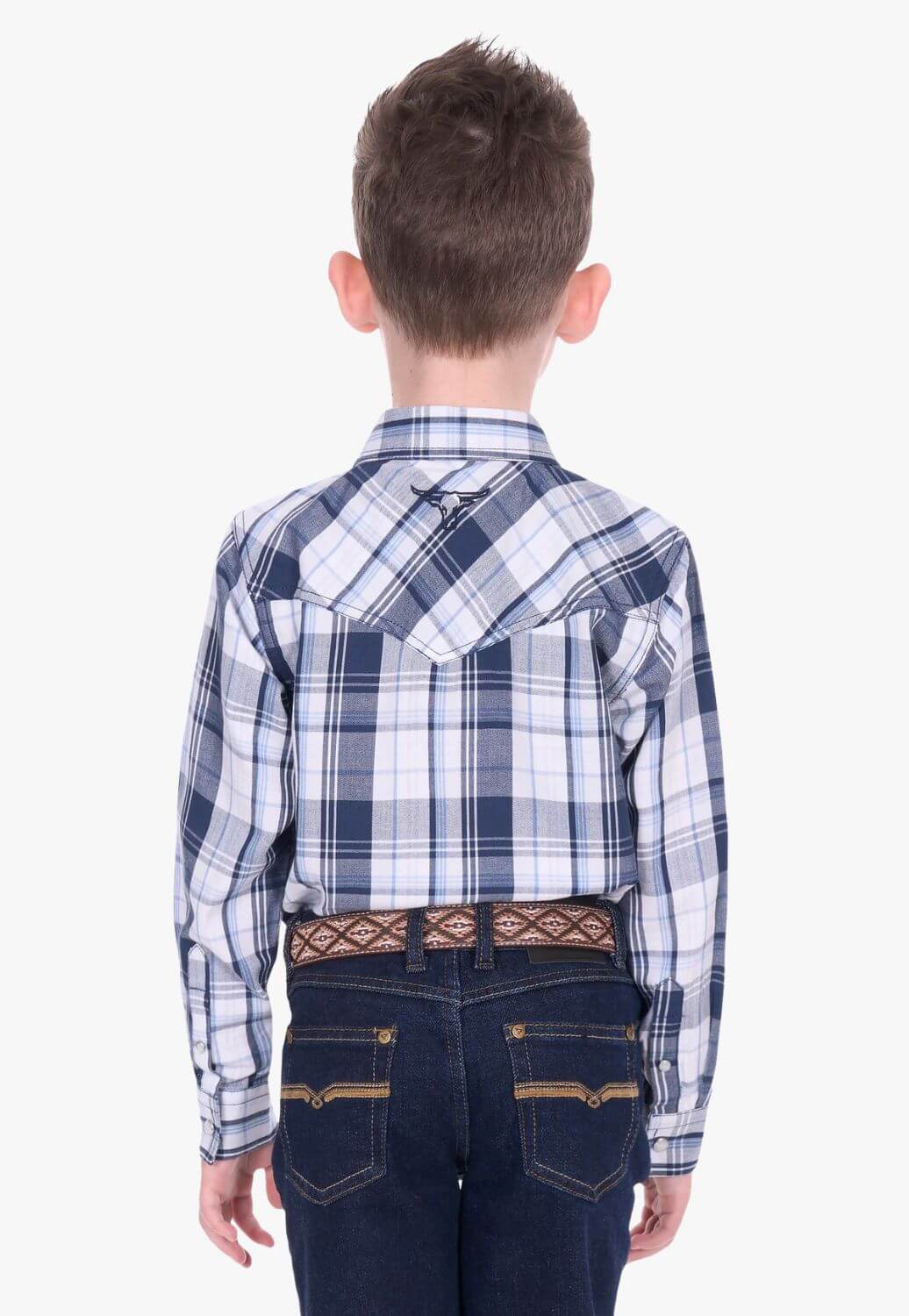 Pure Western Boys Billy Long Sleeve Shirt