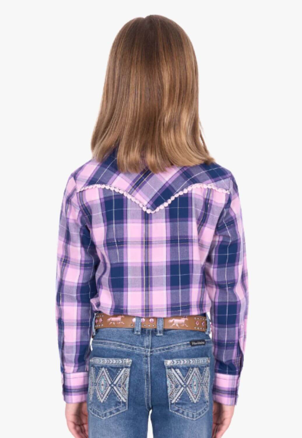 Pure Western Girls Arleen Long Sleeve