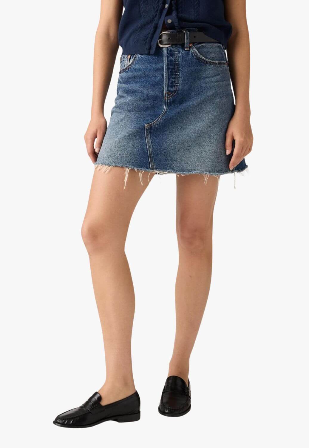 Levis Womens Deconstructed Skirt