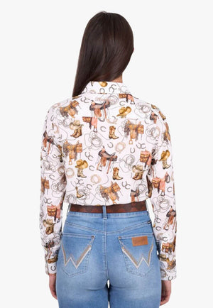 Wrangler Womens Marilyn Long Sleeve Shirt