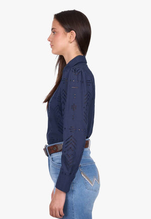 Wrangler Womens Lilly Long Sleebe Shirt